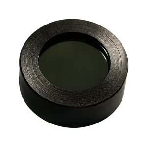 BP220-10nm 220 nm bandpass filter on a white background