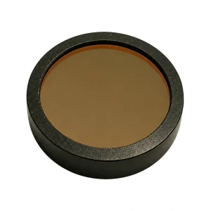 BPH515-10nm 515 nm bandpass filter on a white background