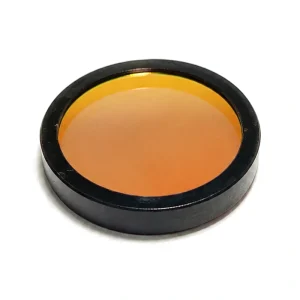 BP350-10nm 350 nm Bandpass Filter on a white background