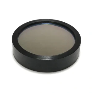 BP375-10nm 375 nm Bandpass Filter on a white background